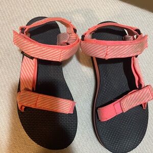 Teva Coral Striped Sandals